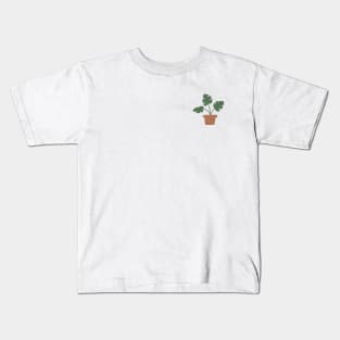 Minimal Houseplant Kids T-Shirt